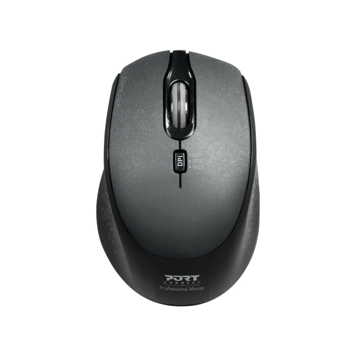 Port Office Pro Silent White Wireless Mouse